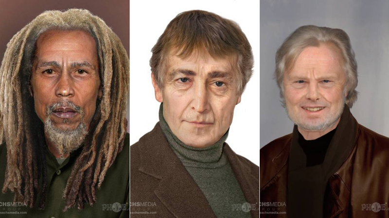 Illustration for article titled What your favorite rock stars would look like if they were alive today